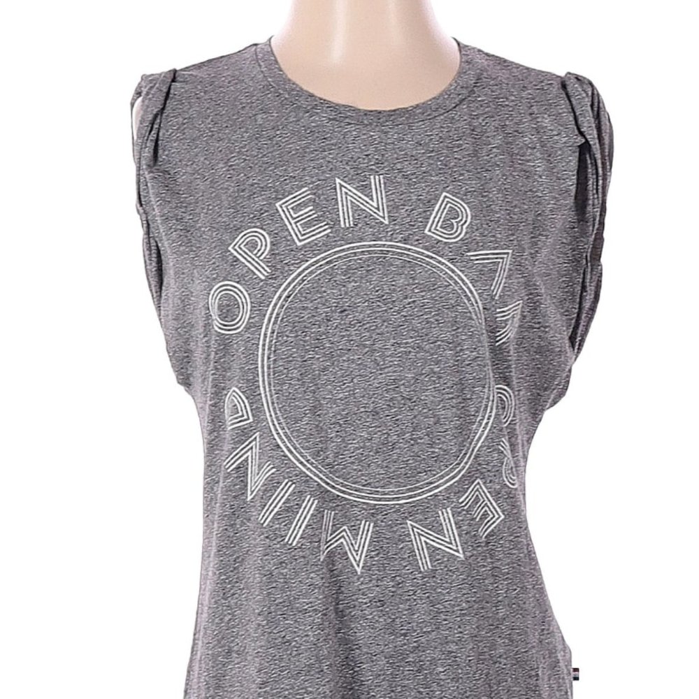 Sol Angeles Gray T-shirts Size M